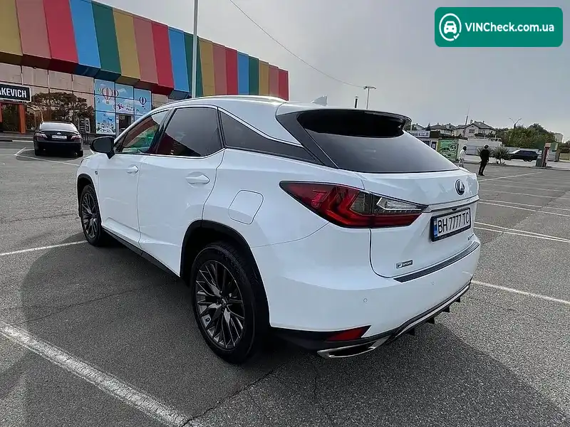 Lexus RX 2020, фото з оголошення 1 з 10, VIN 2T2SZMDA5MC258871