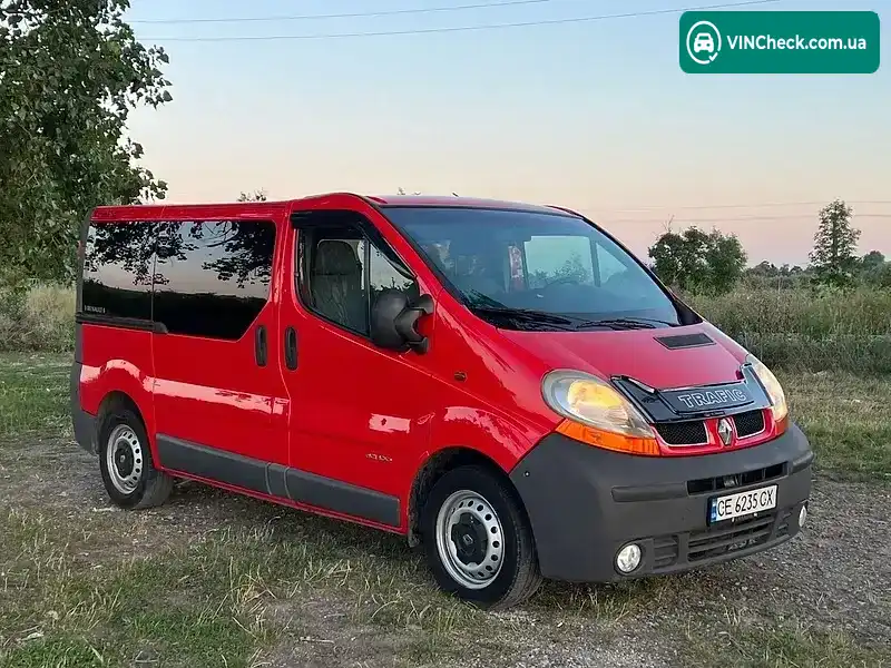 Renault Trafic 2003, фото з оголошення 1 з 20, VIN VF1FLBCA63Y006390