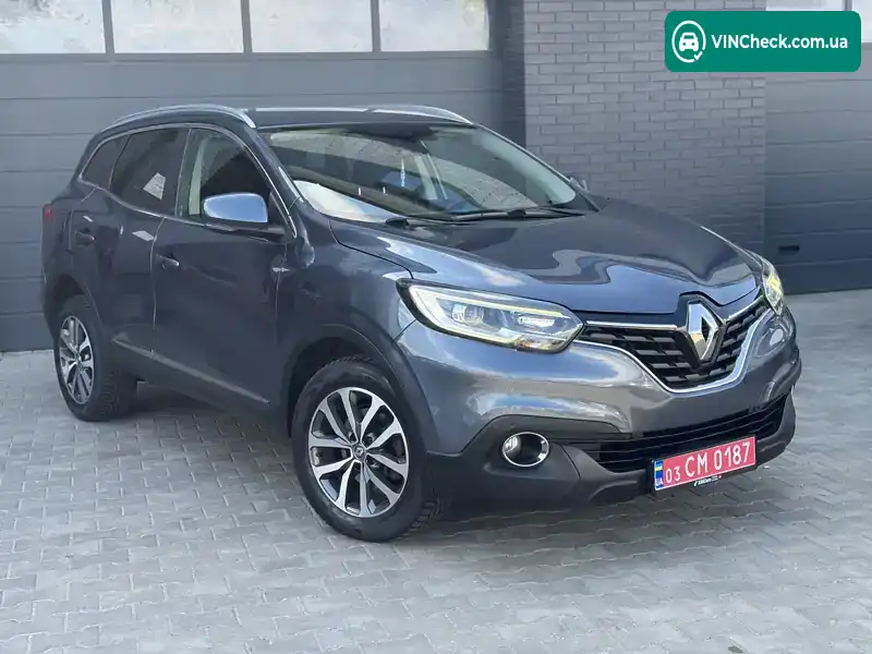 Renault Kadjar 2015, фото з оголошення 1 з 15, VIN VF1RFE00454435945