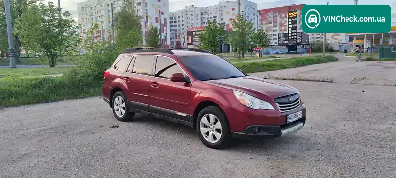 Subaru Outback 2011, фото з оголошення 2 з 10, VIN 4S4BRCKC1B3430947