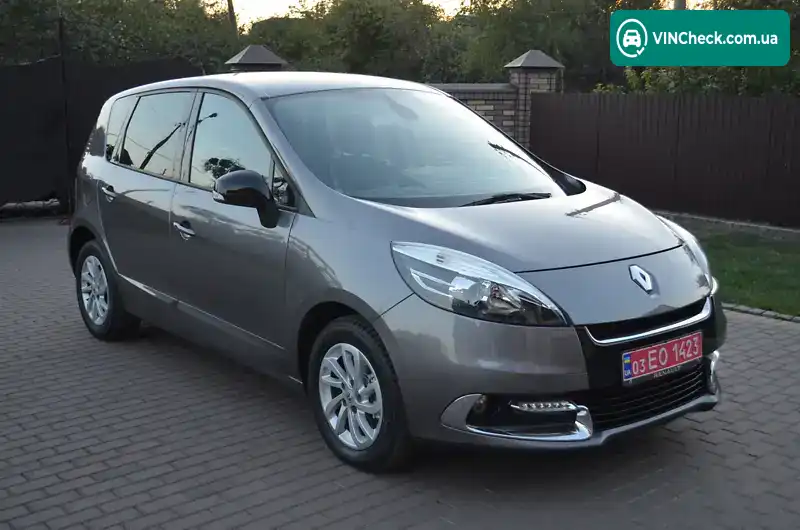 Renault Scenic 2012, фото з оголошення 1 з 20, VIN VF1JZ140647057521