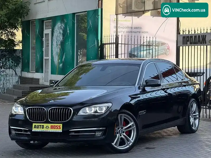 BMW 7 Series 2014, фото з оголошення 1 з 20, VIN WBAYG6C51FD383793