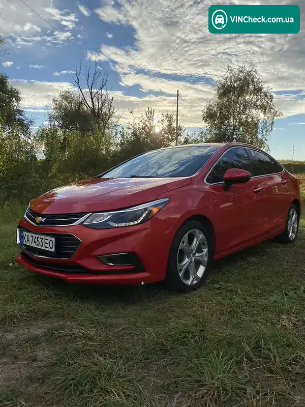 Chevrolet Cruze 2017, фото з оголошення 2 з 20, VIN 1G1BF5SM5H7249099