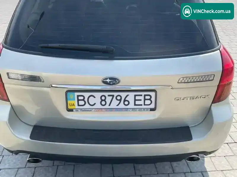 Subaru Outback 2006, фото з оголошення 2 з 7, VIN JF1BP98M66H055228