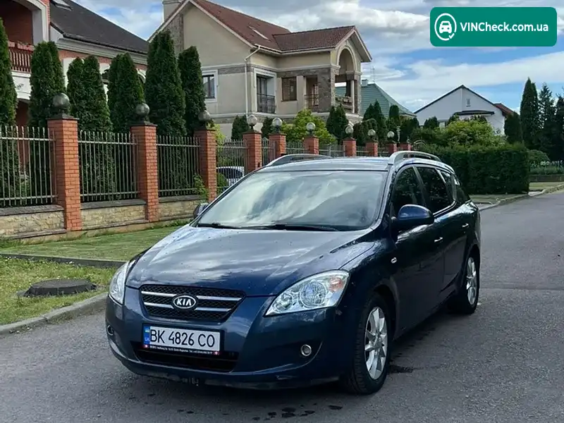 Kia Ceed 2007, фото з оголошення 2 з 9, VIN U5YFF52528L016716