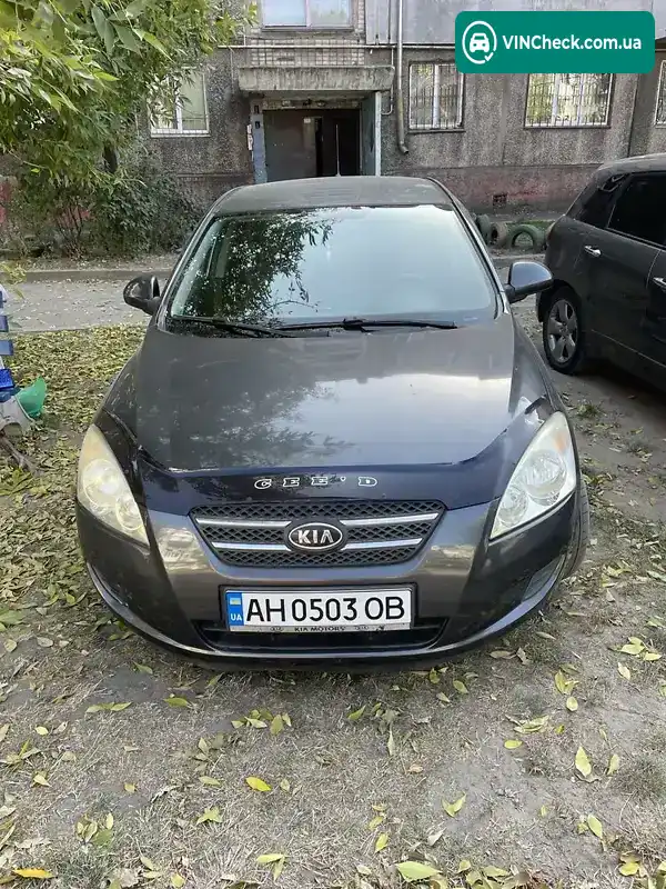 Kia Ceed 2008, фото з оголошення 1 з 20, VIN Y6LFF24429L007863