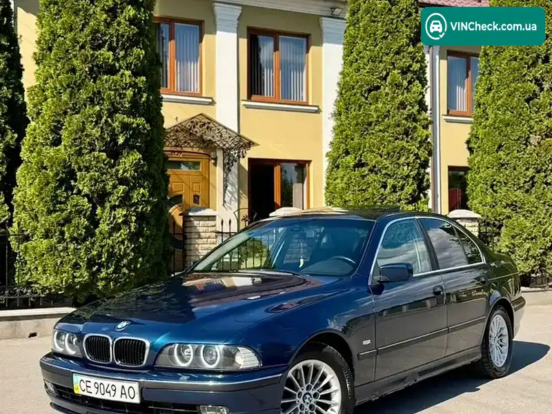 BMW 5 Series 1998, фото з оголошення 1 з 20, VIN WBADM11070GP04968