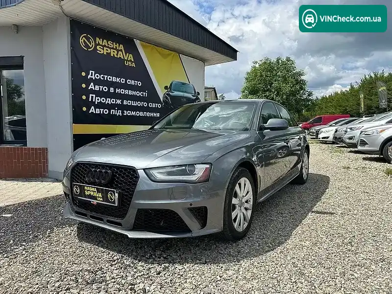 Audi A4 2014, фото з оголошення 1 з 21, VIN WAUBFAFL3FN023313