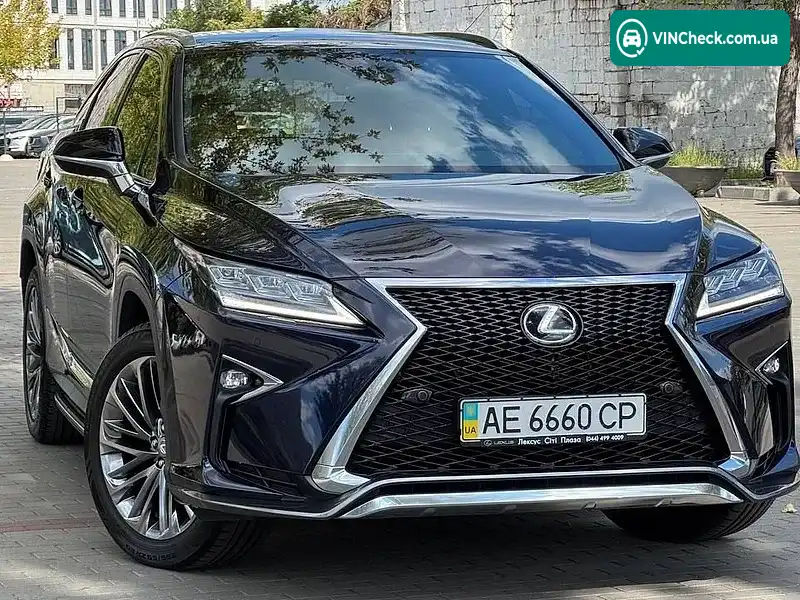 Lexus RX 2017, фото з оголошення 1 з 20, VIN JTJBAMCA202028675
