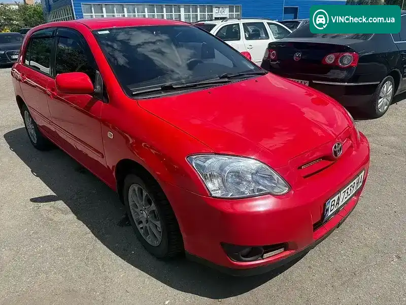 Toyota Corolla 2006, фото з оголошення 2 з 17, VIN SB1KZ28E50F052168