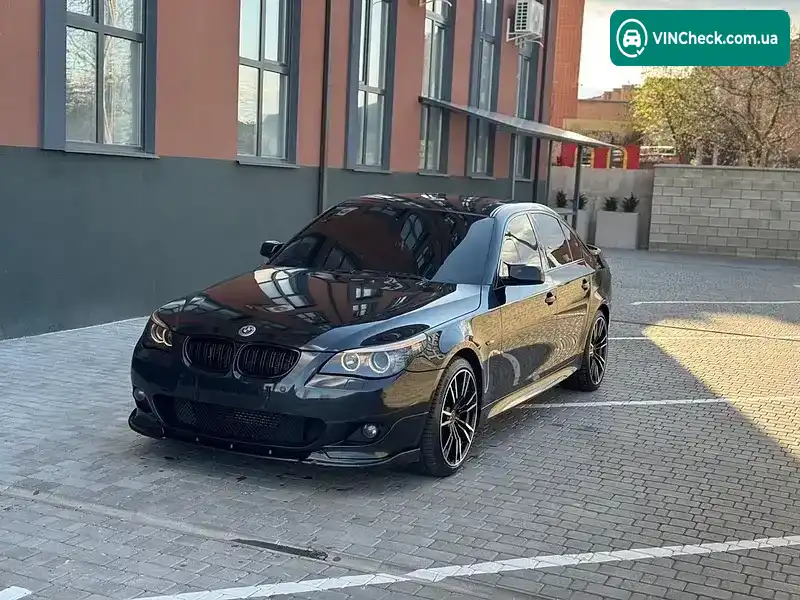 BMW 5 Series 2007, фото з оголошення 1 з 21, VIN WBADD410X0BT63273
