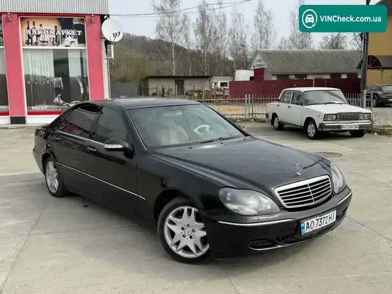 Mercedes-Benz S-Class 2003, фото з оголошення 2 з 21, VIN WDB2201671A359608