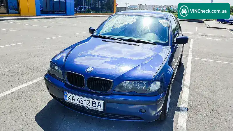 BMW 3 Series 2003, фото з оголошення 2 з 20, VIN WBAAY32020KN76329