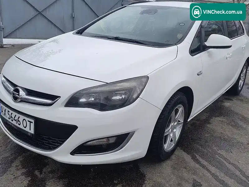 Opel Astra 2013, фото з оголошення 1 з 11, VIN W0LPD8EH3D8059615