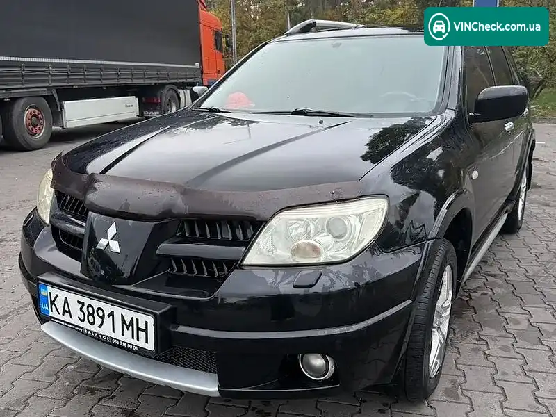 Mitsubishi Outlander 2006, фото з оголошення 2 з 14, VIN JMBXRCU5W6U004535