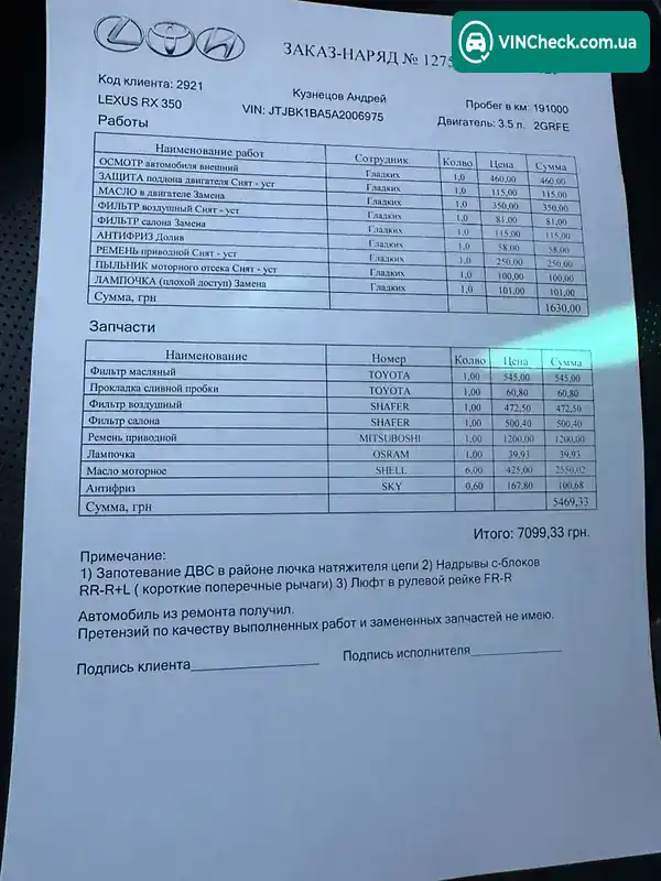 Lexus RX 2010, фото з оголошення 1 з 21, VIN JTJBK1BA5A2006975