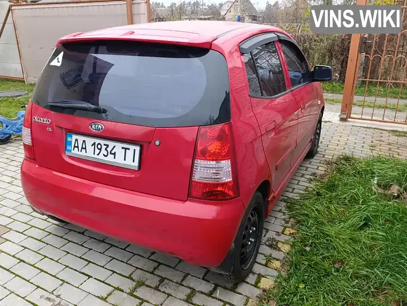 Kia Picanto 2006, фото з оголошення 2 з 21, VIN Y6LBA24336L000255