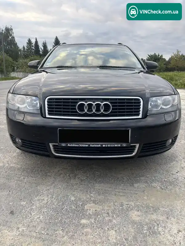 Audi A4 2004, фото з оголошення 2 з 20, VIN WAUZZZ8E85A101853