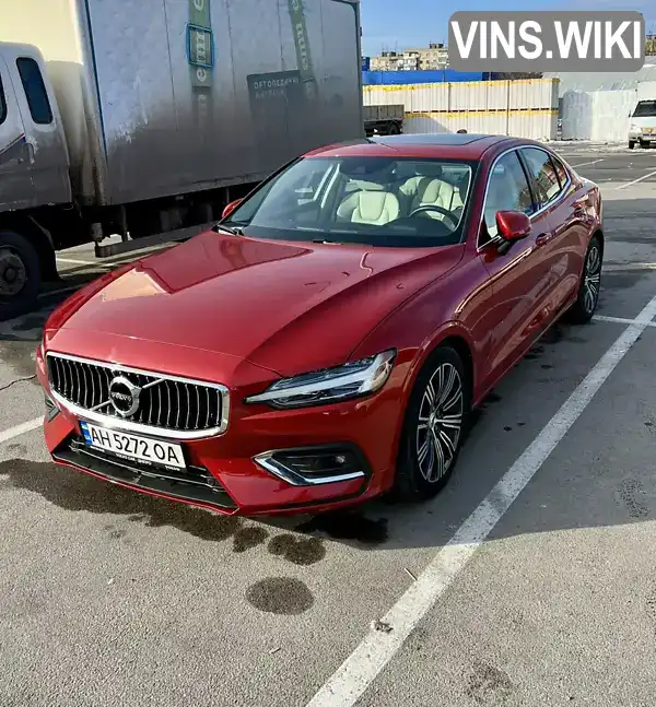 Volvo S60 2019, фото з оголошення 1 з 16, VIN 7JRA22TL5KG010938