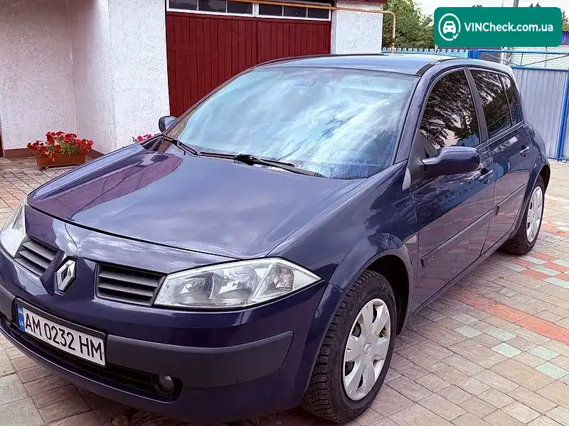 Renault Megane 2003, фото з оголошення 1 з 8, VIN VF1BMRF0531342533