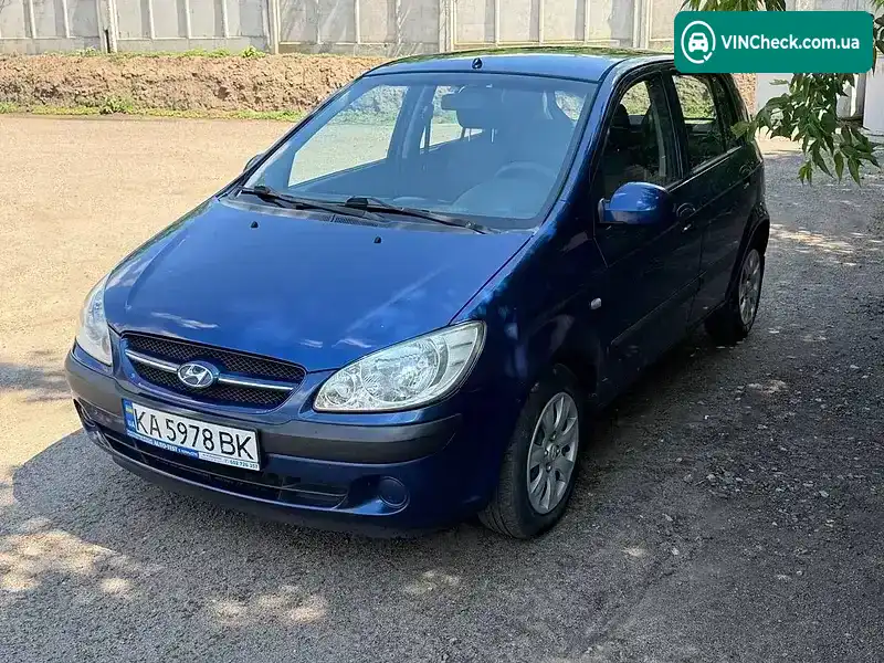 Hyundai Getz 2006, фото з оголошення 2 з 10, VIN KMHBT51GP6U596367