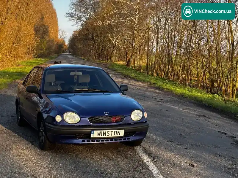 Toyota Corolla 1997, фото з оголошення 1 з 9, VIN JT153AEB100016168