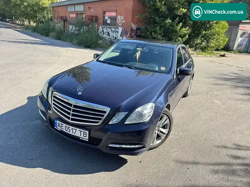 Mercedes-Benz E-Class 2010, фото з оголошення 1 з 9, VIN WDD2120051A353946