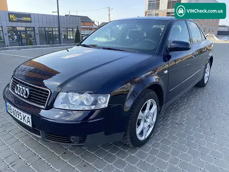 Audi A4 2003, фото з оголошення 2 з 20, VIN WAUZZZ8E63A292394