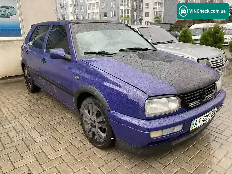 Volkswagen Golf 1996, фото з оголошення 1 з 20, VIN WVWZZZ1HZVW007707