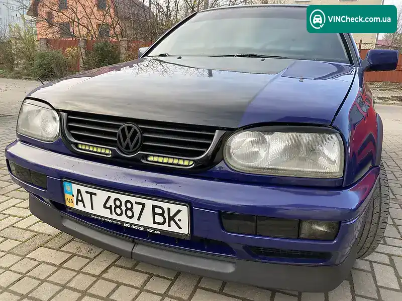 Volkswagen Golf 1996, фото з оголошення 2 з 20, VIN WVWZZZ1HZVW007707