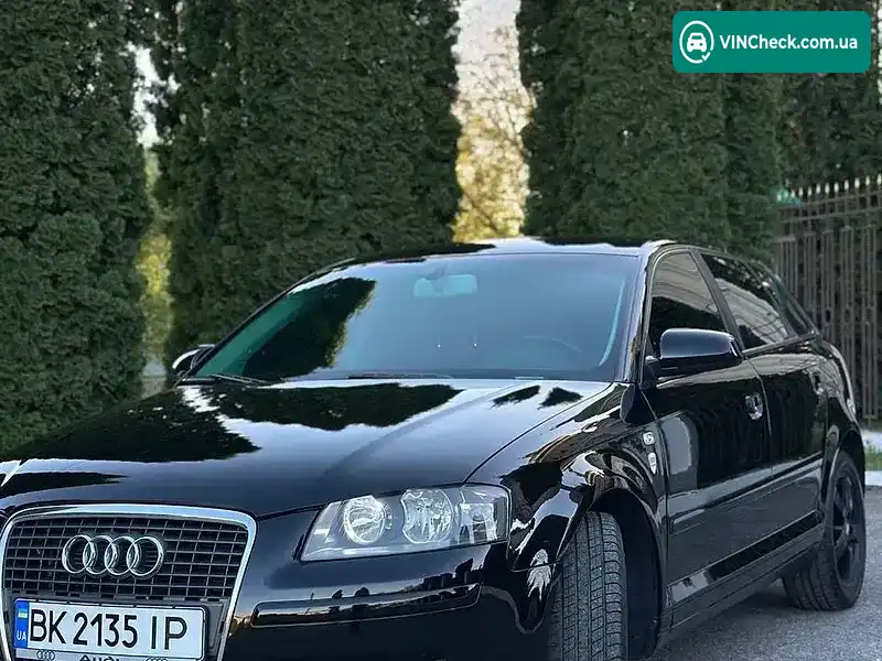 Audi A3 2007, фото з оголошення 2 з 19, VIN WAUZZZ8P88A015948