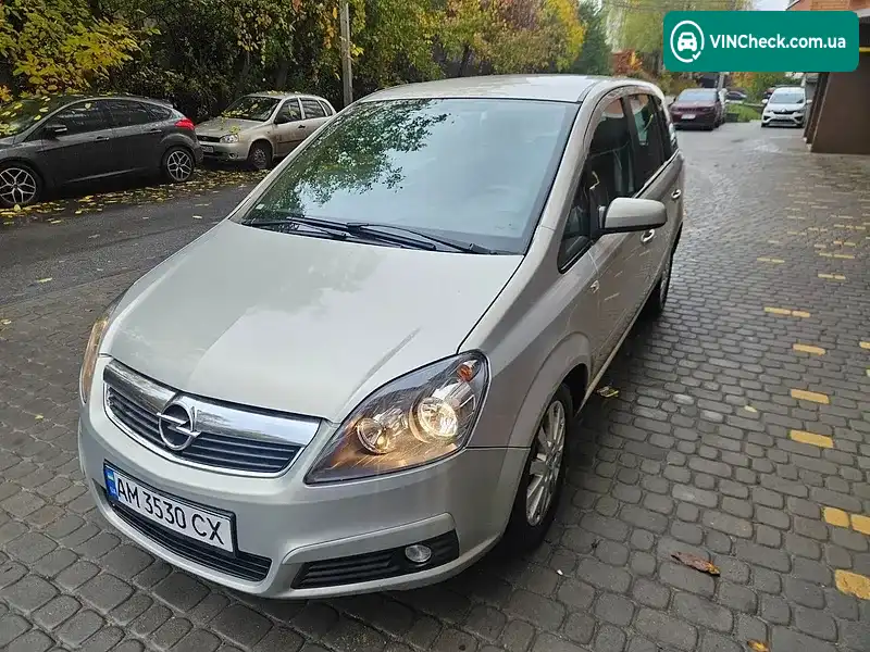 Opel Zafira 2008, фото з оголошення 1 з 20, VIN W0L0AHM758G054264
