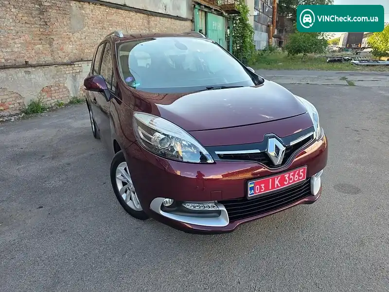 Renault Grand Scenic 2014, фото з оголошення 1 з 20, VIN VF1JZM4A250653082