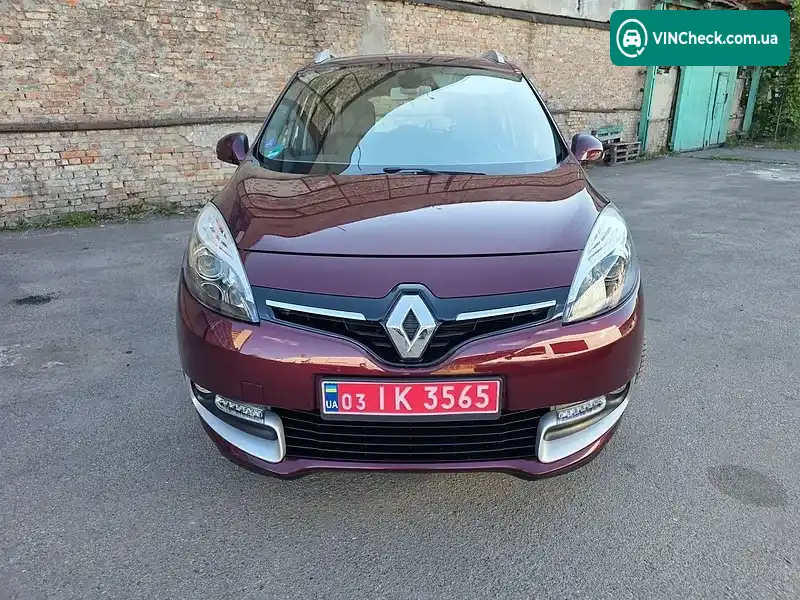 Renault Grand Scenic 2014, фото з оголошення 2 з 20, VIN VF1JZM4A250653082