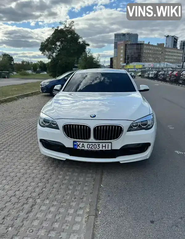 BMW 7 Series 2014, фото з оголошення 2 з 21, VIN WBAYF4C55ED282231