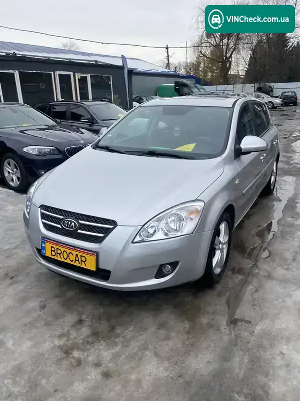 Kia Ceed 2007, фото з оголошення 2 з 20, VIN U5YFF24238L083024