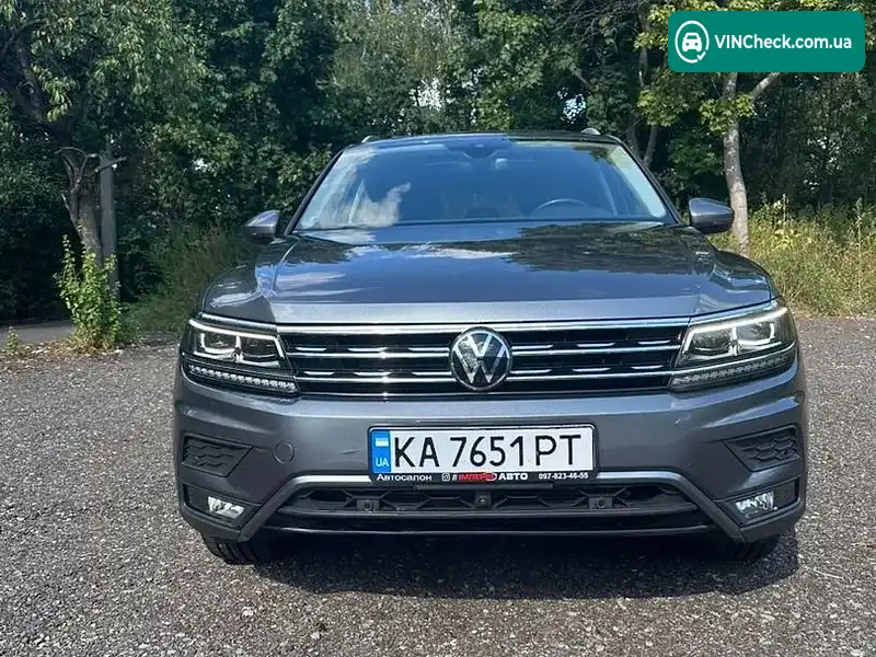 Volkswagen Tiguan 2018, фото з оголошення 1 з 11, VIN 3VV4B7AX3JM191901