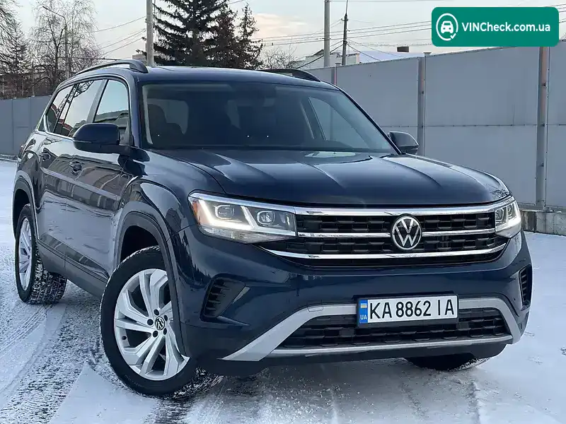 Volkswagen Atlas 2020, фото з оголошення 1 з 20, VIN 1V2KR2CAXMC542840