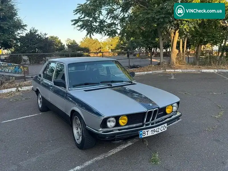 BMW 5 Series 1980, фото з оголошення 2 з 15, VIN WBA36510007287208