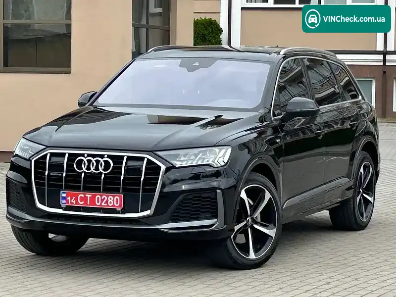 Audi Q7 2020, фото з оголошення 1 з 20, VIN WAUZZZ4M0LD001903