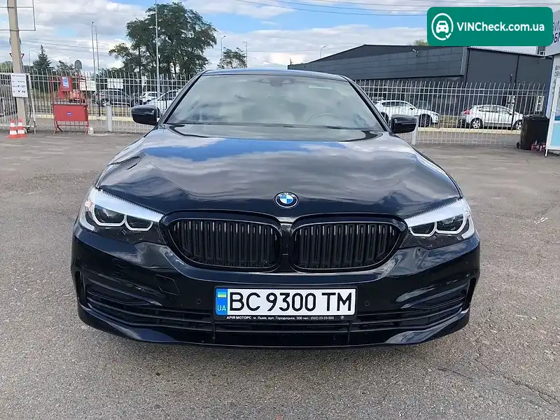 BMW 5 Series 2019, фото з оголошення 2 з 20, VIN WBAJA9C51KB393444