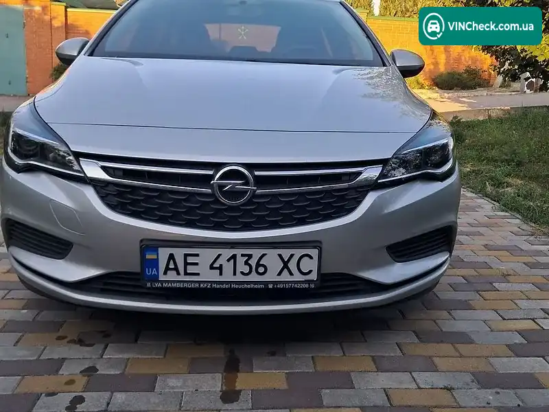 Opel Astra 2017, фото з оголошення 1 з 9, VIN W0LBD8EK9H8065902