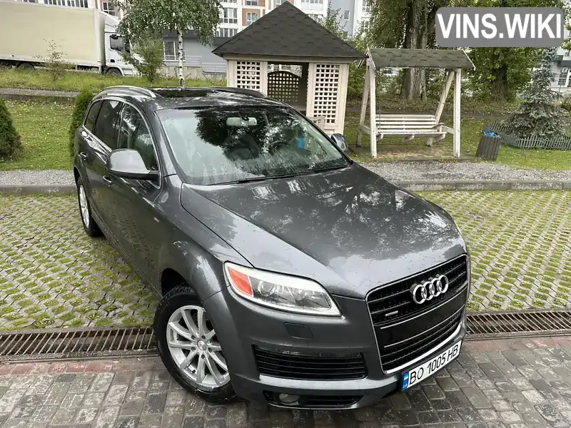 Audi Q7 2007, фото з оголошення 2 з 21, VIN WA1EV74L37D050358