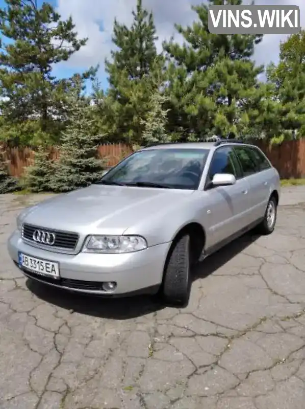 Audi A4 2001, фото з оголошення 1 з 8, VIN WAUZZZ8DZYA112555