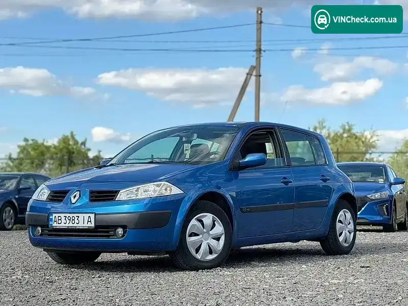 Renault Megane 2005, фото з оголошення 1 з 20, VIN VF1BM0J0H34128533