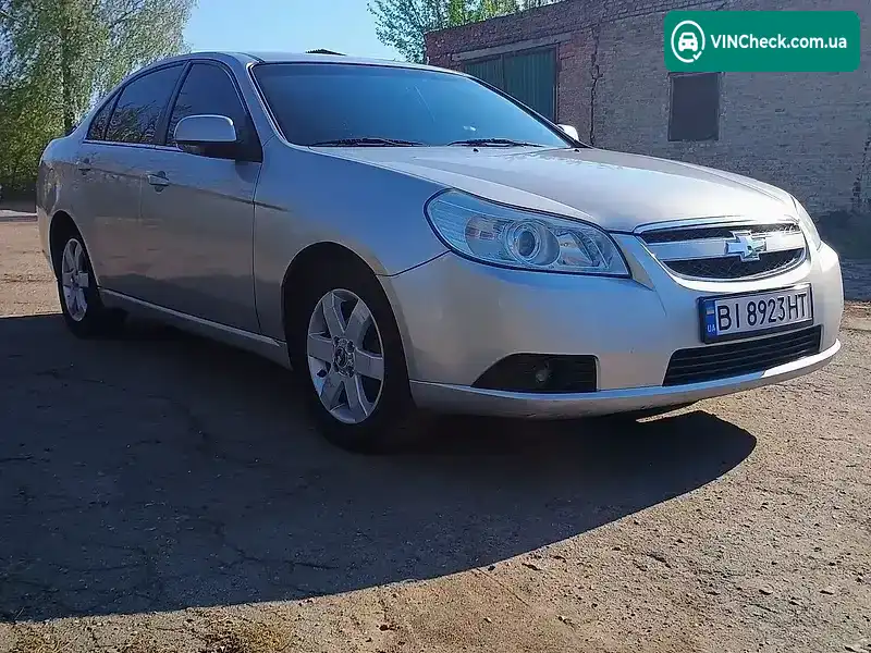 Chevrolet Epica 2007, фото з оголошення 2 з 15, VIN Y6DLF69KE7B066278