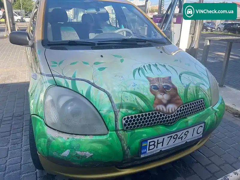 Toyota Yaris 2001, фото з оголошення 2 з 9, VIN JTDKW133103074691