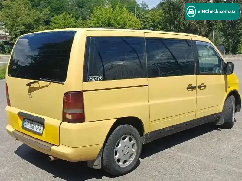 Mercedes-Benz Vito 1997, фото з оголошення 2 з 11, VIN VSA63807413052773