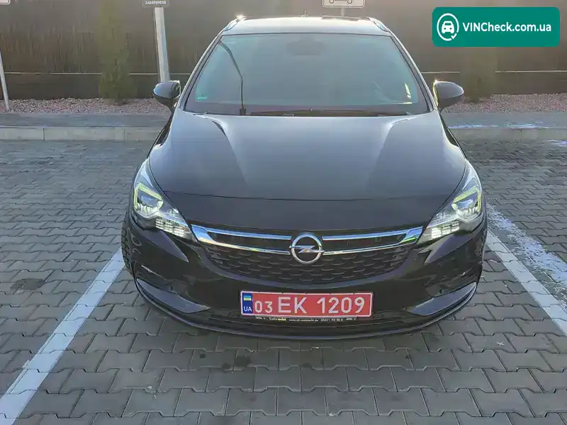 Opel Astra 2019, фото з оголошення 1 з 21, VIN W0VBE8EG2K8056997