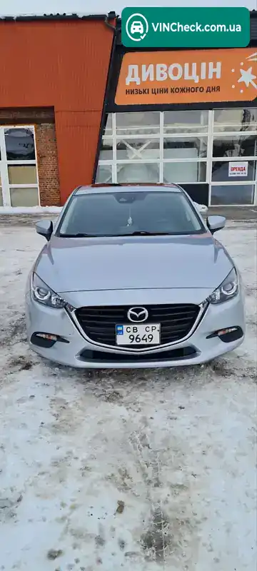 Mazda 3 2017, фото з оголошення 1 з 15, VIN 3MZBN1L32JM164822